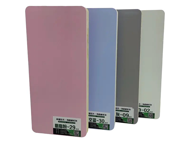 PET/PVC Surface Plywood/Block Board